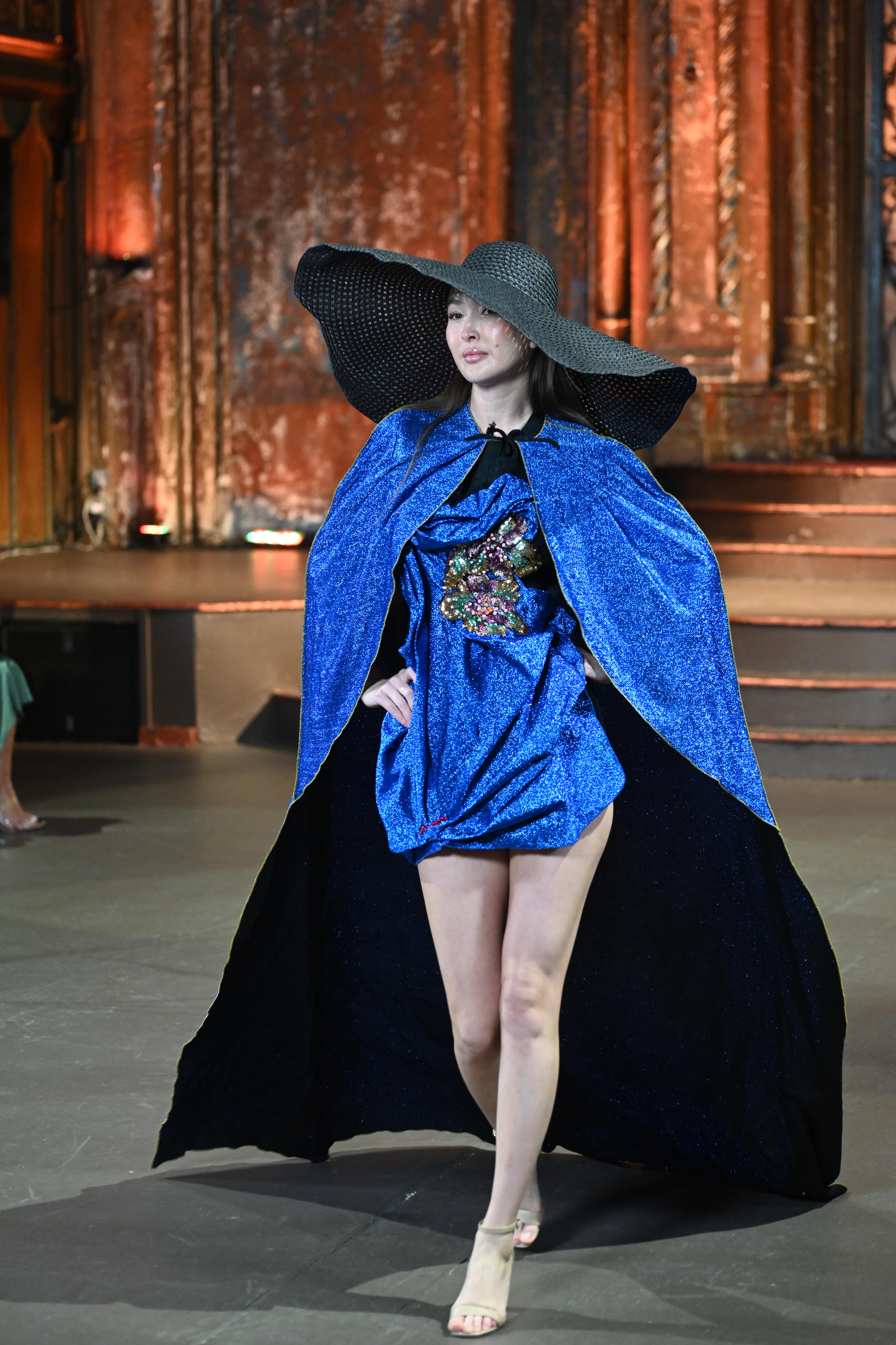 (NEW) Couture Fashion Week 2024 in New York City, New York. Saturday February 3rd 2024, New York City. New York USA. Fashion Week begins in New York City from February 9th to the 14th. However, there are a few fashion runway events that begin earlier. For example, the Couture Fashion Week 2024, which began 7 days from the start of New York Fashion Week.
The Couture Fashion Week is presented by award winner designer Andres Aquino ( andresaquino.com). (also founder and producer of Couture Fashion Week with over 38 seasons as one of NYFW's best events, renowned for his highly entertaining extravagant fashion shows). 
Credit: Victor M. Matos/Thenews2